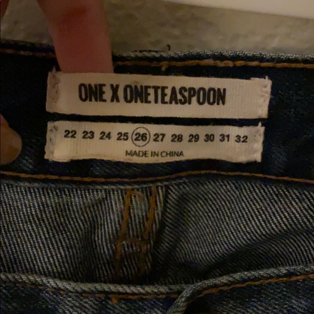 One Teaspoon Ripped Jeans - Picture 2 of 5